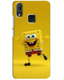 Чехол для Vivo Y95 с картинкой «Позитивный Губка Боб»