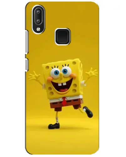 Чехол для Vivo Y95 с картинкой «Позитивный Губка Боб»