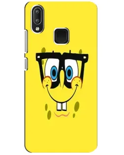 Чехол для Vivo Y95 с картинкой «Минималистичный Спанч Боб»