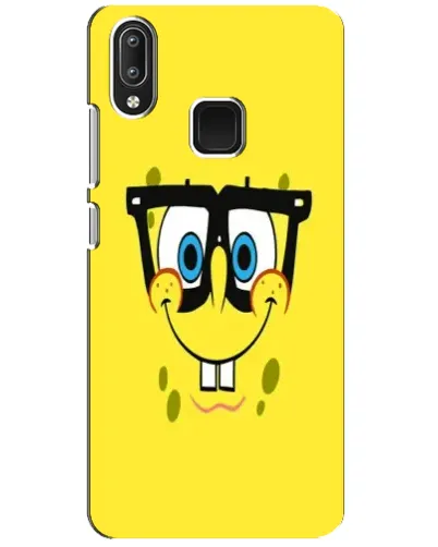 Чехол для Vivo Y95 с картинкой «Минималистичный Спанч Боб» Чехол для Vivo Y95 с картинкой «Минималистичный Спанч Боб»