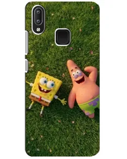 Чехол для Vivo Y95 с картинкой «Друзья на лужайке»