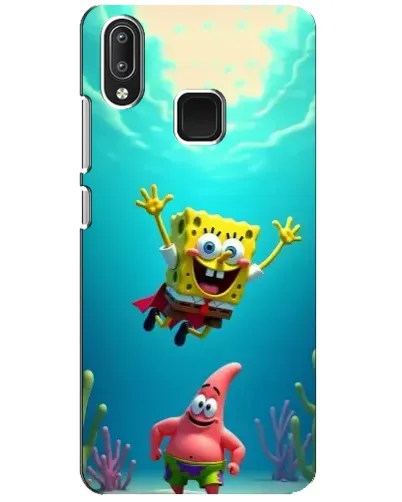 Чехол для Vivo Y95 с картинкой «Спанч Боб под водой» Чехол для Vivo Y95 с картинкой «Спанч Боб под водой»