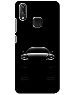 Чехол для Vivo Y95 с картинкой «Силуэт Tesla Night»