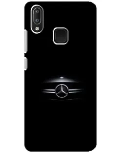 Чехол для Vivo Y95 с картинкой «Mercedes — абстрактные линии»