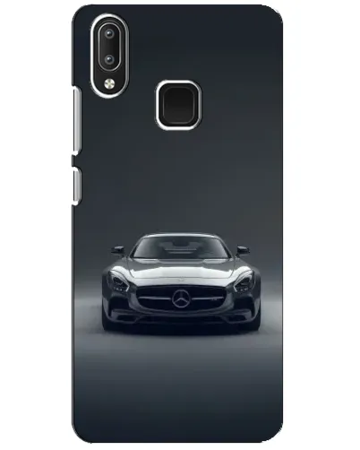 Чехол для Vivo Y95 с картинкой «Mercedes на черном»