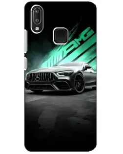 Чехол для Vivo Y95 с картинкой «Темный Mercedes AMG»
