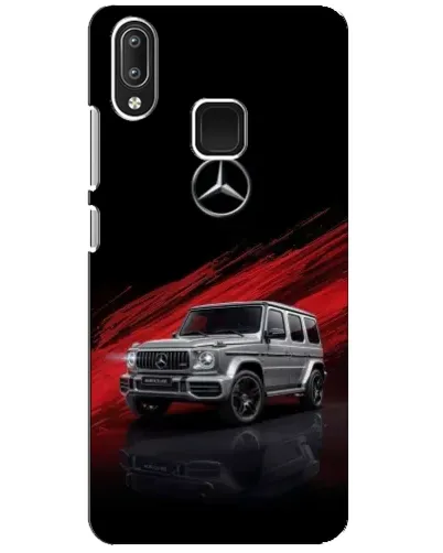 Чехол для Vivo Y95 с картинкой «Mercedes G-Class красный»