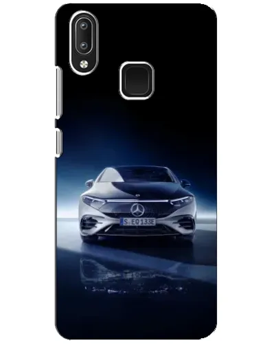 Чехол для Vivo Y95 с картинкой «Ночной Mercedes EQ»