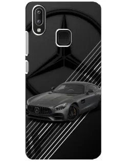 Чехол для Vivo Y95 с картинкой «Mercedes AMG — графика»