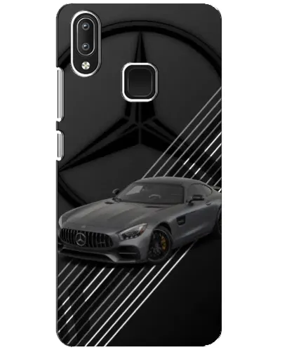Чехол для Vivo Y95 с картинкой «Mercedes AMG — графика»