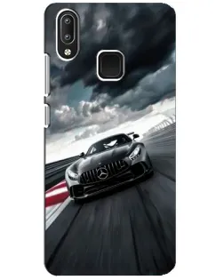 Чехол для Vivo Y95 с картинкой «Гоночный Mercedes AMG»