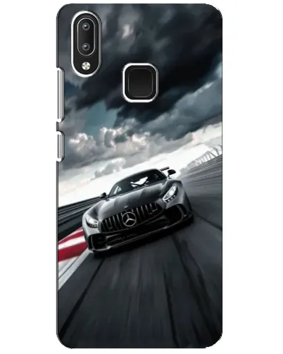 Чехол для Vivo Y95 с картинкой «Гоночный Mercedes AMG»