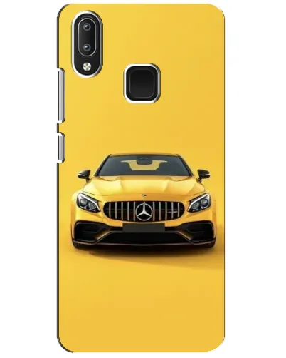 Чехол для Vivo Y95 с картинкой «Желтый Mercedes GT»