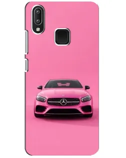 Чехол для Vivo Y95 с картинкой «Розовый Mercedes AMG»