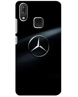 Чехол для Vivo Y95 с картинкой «Mercedes на металле»