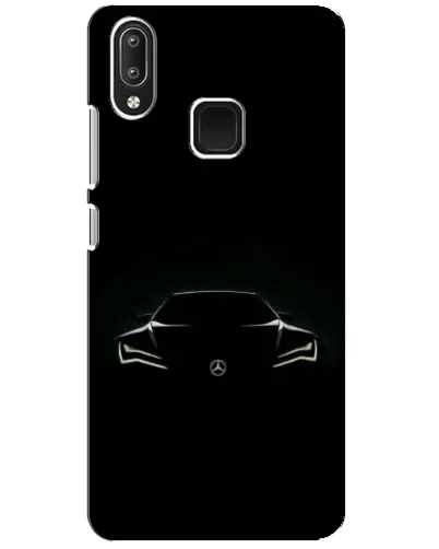 Чехол для Vivo Y95 с картинкой «Mercedes — силуэт авто» Чехол для Vivo Y95 с картинкой «Mercedes — силуэт авто»