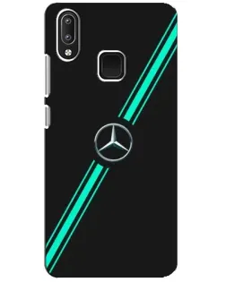 Чехол для Vivo Y95 с картинкой «Спортивные линии Mercedes»