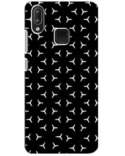 Чехол для Vivo Y95 с картинкой «Mercedes паттерн звезд»