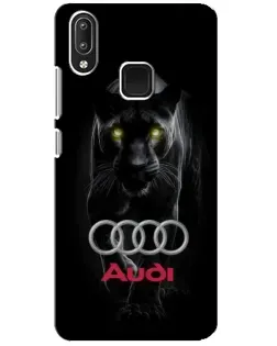 Чехол для Vivo Y95 с картинкой «Пантера и Audi»