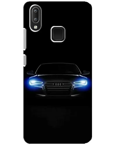 Чехол для Vivo Y95 с картинкой «Audi в неоне»