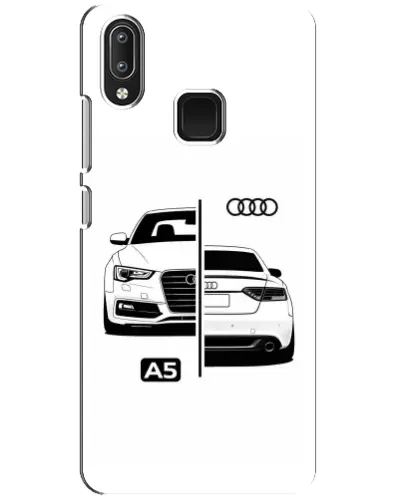 Чехол для Vivo Y95 с картинкой «Audi — контрастный дизайн»
