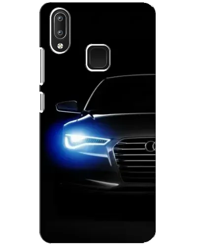 Чехол для Vivo Y95 с картинкой «Неоновый взгляд Audi»