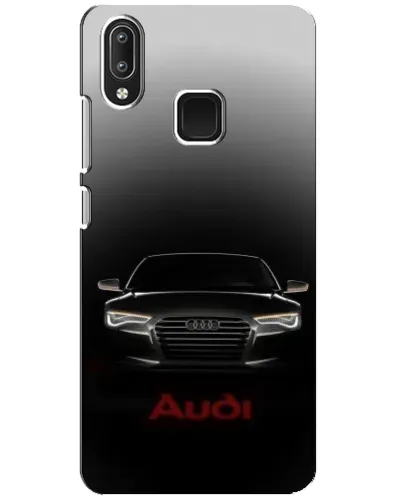 Чехол для Vivo Y95 с картинкой «Audi — градиентный контур»