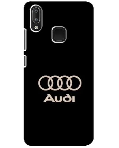 Чехол для Vivo Y95 с картинкой «Audi — золотой логотип»