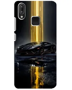 Чехол для Vivo Y95 с картинкой «Ночной Lamborghini драйв»