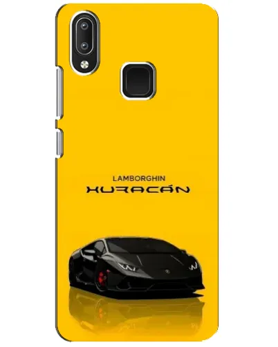 Чехол для Vivo Y95 с картинкой «Lamborghini Huracan черный»