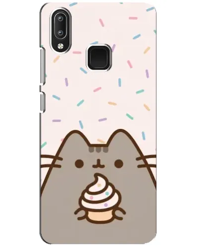 Чехол для Vivo Y95 с картинкой «Пушин с кексом»