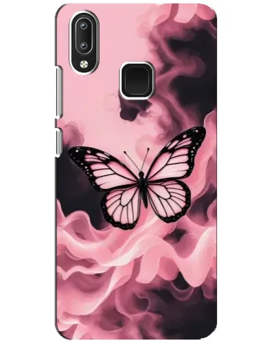 Чехол для Vivo Y95 с картинкой «Бабочка в дыму» Чехол для Vivo Y95 с картинкой «Бабочка в дыму»