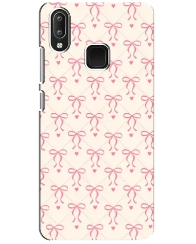 Чехол для Vivo Y95 с картинкой «Розовые бантики Coquette» Чехол для Vivo Y95 с картинкой «Розовые бантики Coquette»