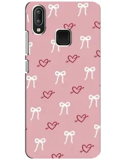 Чехол для Vivo Y95 с картинкой «Сердца и банты» Чехол для Vivo Y95 с картинкой «Сердца и банты»