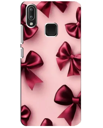 Чехол для Vivo Y95 с картинкой «Бордовый атлас» Чехол для Vivo Y95 с картинкой «Бордовый атлас»