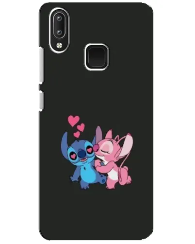 Чехол для Vivo Y95 с картинкой «Анжел целует Стича»