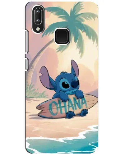 Чехол для Vivo Y95 с картинкой «Стич на серфе»