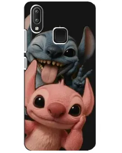 Чехол для Vivo Y95 с картинкой «Стич и Ангел»