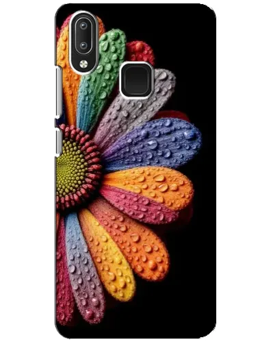 Чехол для Vivo Y95 с картинкой «Радужный цветок»