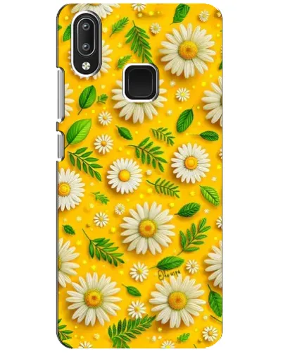 Чехол для Vivo Y95 с картинкой «Ромашковое солнце»