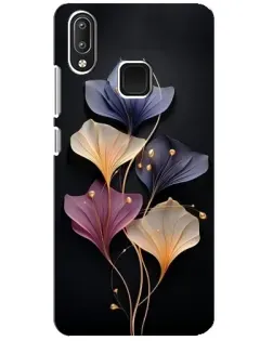 Чехол для Vivo Y95 с картинкой «Лиловые цветы грации»