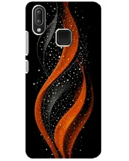 Чехол для Vivo Y95 с картинкой «Огненная звездная волна»