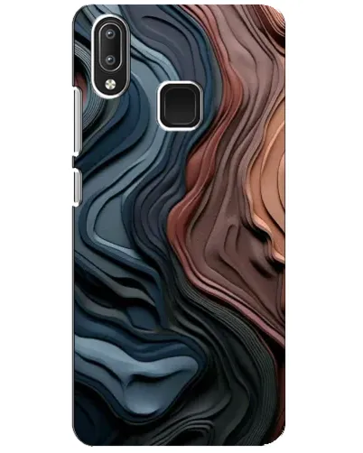 Чехол для Vivo Y95 с картинкой «Цветные волны каньона» Чехол для Vivo Y95 с картинкой «Цветные волны каньона»