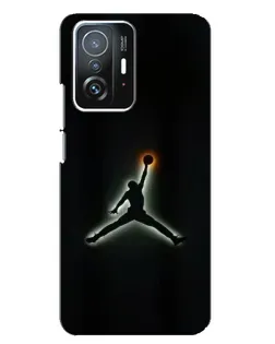 Чохол для Xiaomi 11T / 11T Pro з картинкою «Jordan Gradient Logo»