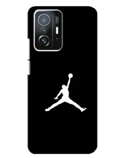 Чохол для Xiaomi 11T / 11T Pro з картинкою «Jordan Silhouette»