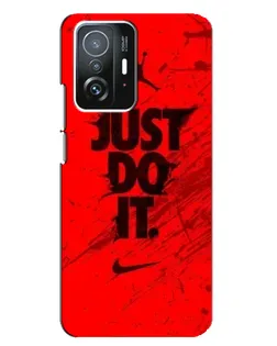 Чохол для Xiaomi 11T / 11T Pro з картинкою «Nike Just Do It»