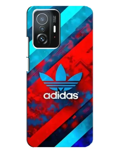 Чехол для Xiaomi 11T / 11T Pro с картинкой «Абстракция Adidas»
