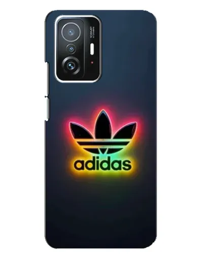 Чехол для Xiaomi 11T / 11T Pro с картинкой «Неоновый Adidas»
