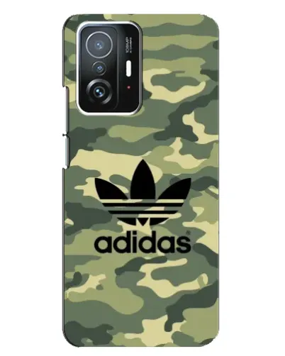 Чехол для Xiaomi 11T / 11T Pro с картинкой «Милитари стиль Adidas»