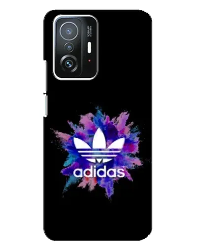Чехол для Xiaomi 11T / 11T Pro с картинкой «Взрыв красок Adidas»